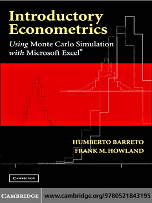 Title details for Introductory Econometrics by Humberto Barreto - Available